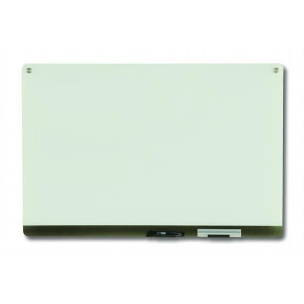 Iceberg Enterprise Iceberg Enterprise 31190 Clarity Glass Personal Dry Erase Boards; Ultra-White Backing - 36 x 24 in. 31190